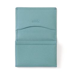 『人気商品』(コラーレ) corale 名刺入れ レディース 革 本革 プリズムレザー カードケース 名刺ケース シンプル おしゃれ 女性用 (ブルーグレー)