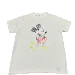 Goodwear グッドウェア Disney/MK VINTAGE PRINT Tee/ ディズニー ミッキーマウス ヴィンテージ プリントティー Tシャツ 半袖 WHITE 新品