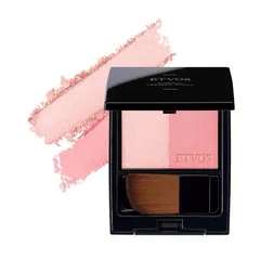 エトヴォス ミネラルプレストチーク SPF20 PA++ 4.5g #シェリーコーラル 1