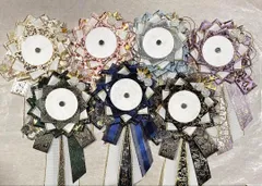 痛ロゼット ロゼット 金 蝶 花 缶バッジ 推し活 推しごと 痛バ　イベント　祭壇　ヲタク