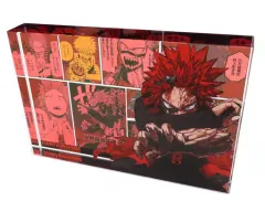 【中古】アクリルスタンド・アクリルパネル 切島鋭児郎 アクリルブロック“HEROES” 「僕のヒーローアカデミア」