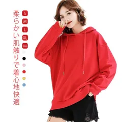 パーカー レディース 無地 プルオーバー 長袖Tシャツ スポーツ フード付き 薄手 体型カバー 大きいサイズ トップス カジュアル 春  byaF657