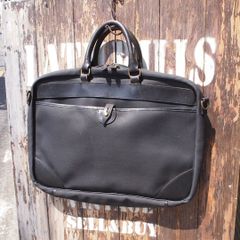 美品 BACK WORKS BANNK MAN TOTOBAG 本革 BLACK - メルカリ