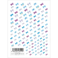 ネイルシール TSUMEKIRA(ツメキラ) Vicky Wuプロデュース3 氏。絵 ツメキラ(TSUMEKIRA) NN-VIW-103 フ゛ルー 1枚