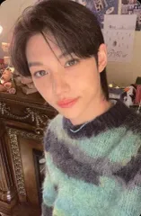 【中古】コレクションカード(男性) Stray Kids/Felix(フィリックス)/裏面茶/「Stray Kids Official Fanclub STAY 3rd Generation」Kit封入フォトカード