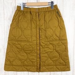 【Women's L ベージュ系】 Marmot ( マーモット ) × 四角友里 コラボ ウィメンズ リバーシブル プリマロフト スカート Ws Reversible PRIMALOFT Skirt インサレーション 化繊ダウン TOWSJE9