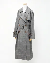 ■美品■Vivienne Westwood Red Label ヴィヴィアンウエストウッド レッドレーベル コート サイズ2 トレンチコート ロングコート チェック ブランド古着【中古】20231220/GP0592のサムネイル