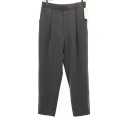 未使用 green label relaxing グリーンレーベルリラクシング オルマイ テーパードパンツ 42 グレー レディース 古着
