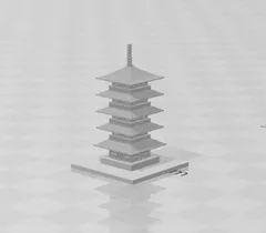 重厚10kg超❣️真鍮鋳物製 大型五重塔 81cm 重厚工芸品 インテリア 模型