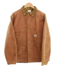 カーハート Carhartt 40年代 50年代 ハートタグ ダック カバーオール DUCK COVERALL JACKET ガチャポケ VINTAGE ヴィンテージ  40s 50s 40's 50's ジャケット ブラウン 103MT-2182のサムネイル