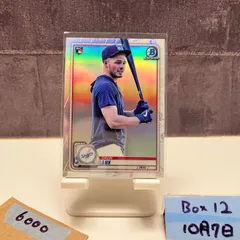 2020 Bowman Chrome Gavin Lux Los Angeles Dodgers RC ルーキー Rookie カード