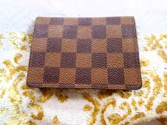 最終値下げ❣️LOUIS VUITTON ルイヴィトン 名刺入れ ダミエ LOUIS VUITTON ルイヴィトン 名刺入れ カードケース ダミエ