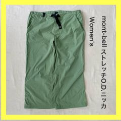 mont-bell　モンベル　ストレッチ O.D.ニッカ　ストレッチ　軽量　グリーン　パンツ　 登山　 アウトドア　キャンプ　ウーマン　レディース　XL
