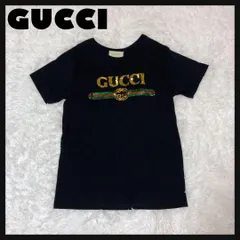 GUCCI 半袖tシャツ　虎　 Mサイズ 良品】GUCCI・グッチ・Tシャツ・黒・タイガー刺繍・虎柄・M相当