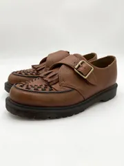 希少！ドクターマーチンモンクストラップUK製⭐︎修理のプロのメンテナンス済み Dr Martens☆RAMSEY MONK☆モンクストラップ☆LIME GREEN (Dr