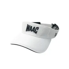 WAAC ワック ×NEW ERA サンバイザー  ホワイト系 1098 [240101446884] ゴルフウェア ストスト
