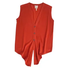 希少✨HERMES エルメス マルジェラ期 ノースリーブ コットン リブ ニット 中古・古着通販】HERMES (エルメス) ノースリーブハイネック