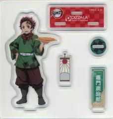 【中古】アクリルスタンド・アクリルパネル 竈門炭治郎 アクリルフィギュア 「鬼滅の刃×ピザーラ」 ピザパック注文特典