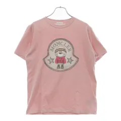 MONCLER (モンクレール) 23SS フロントプリント 半袖Tシャツ ピンク キッズ I29548C00001