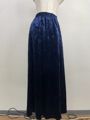 RODEOCROWNS ロデオクラウンズ FREE レディース フレアスカート ネイビー 20251006-0009