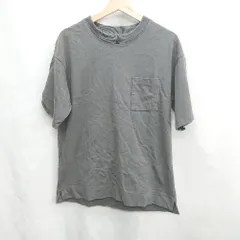 ◇ ⊂ JOURNAL STANDARD relume コットン100% 半袖 Tシャツ サイズL グレー レディース E  【1410290003213】