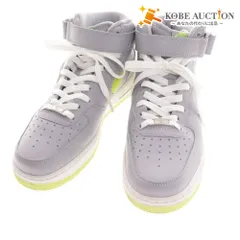 ■ ナイキ スニーカー シューズ 315123-070 靴 エアフォース 1 ミッド '07 メンズ 26.0cm グレー 箱付き
