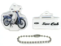 【中古】キーホルダー 1966 スーパーカブ C50 「Honda スーパーカブ 50ccヒストリー 1950-1980 アクリルフィギュア＆キーチェーン」