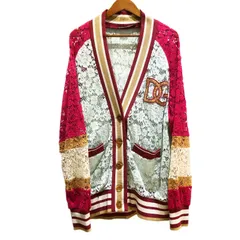 DOLCE&GABBANA花柄 カーディガン 総柄 D&G Y2K TIME SALE】フラワー柄ニットカーディガン 49AV JUNKO SHIMADA