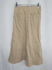 ◇ Θ Spick & Span スピック＆スパン マキシ フレアー スカート サイズM ベージュ レディース E  【1408220067800】