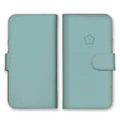 iPhone12 mini ケース 手帳型 アイフォン12 ミニ スマホケース 携帯ケース 星 スター シンプル ワンポイント スマイル かわいい カラー09