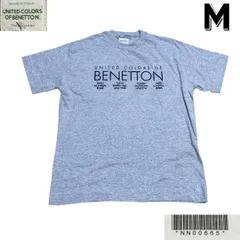 デッドストック90s ベネトン　Tシャツ Mシングルステッチのサムネイル