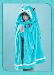 日本未発売 初音ミク 着る毛布 ブランケット かわいい 桜ミク 部屋着 パジャマ プレゼント ボーカロイド