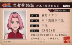 【激レア】うちはマダラ 忍者登録証 バラエティーカード キャラカード うちはマダラ(忍者登録証) 「NARUTO -ナルト- 疾風伝