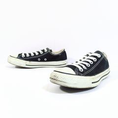 定番カラー◎【CONVERSE】コンバース スニーカー ローカット シューズ M9166 ALLSTAR シンプル カジュアル デイリー キャンバス 定番 人気 黒 ブラック レディース サイズ24cm/M32481HH