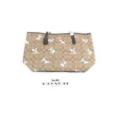 COACH×PEANUTS コーチ トートバッグ スヌーピー C6160 鞄 ∠UP5136