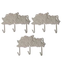 3個セット　キーハンガー　キーフック　鍵　収納　３連