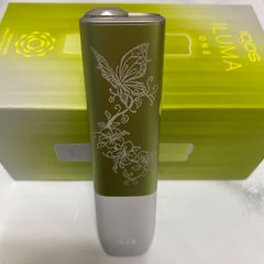 iQOS ILUMA ONE アイコス イルマワン レーザー加工＊ネオン限定蝶々 iQOS ILUMA ONE アイコス イルマ ワン レーザー加工 アゲハ蝶