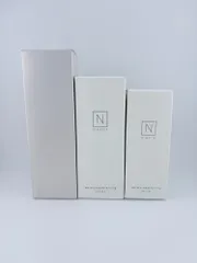 [3点セット] N organic エヌオーガニック イスチュア＆バランシングローション / セラム / Nオーガニックブライト ホワイトクリアジェルウォッシュ