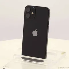 〔中古品〕 iPhone12 mini 64GB ブラック MGA03J／A SIMフリー【371】
