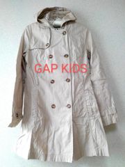 966z【値下げ歓迎！】ギャップキッズ 古着 コート 子供服 160
