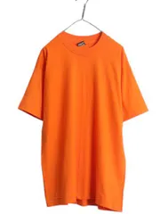 【お得なクーポン配布中!】 デッドストック 90s USA製 フルーツオブザルーム 無地 半袖 Tシャツ メンズ XL / 新品 シングルステッチ カットソー トップス 大きいサイズ