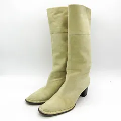 バリー ブーツ スウェード ブランド シューズ 靴 イタリア製 レディース 37.5サイズ ベージュ BALLY 【中古】