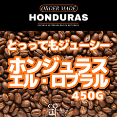 ホンジュラス エル・ロブラル農園 ウォッシュド 注文焙煎 スペシャルティコーヒー豆 450g