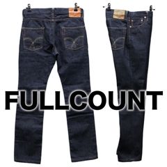 【濃紺】FULLCOUNT 1706 スリムテーパードデニム 旧ステッチ W29/約80cm ジンバブエコットン ジーンズ XXタイプ レプリカ スキニー インディゴ パンツ