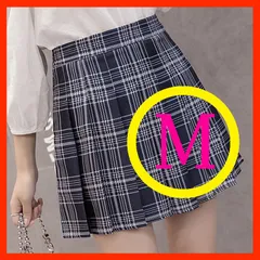 M★a202★チェック★プリーツ★ミニスカート★キュロット★韓国★