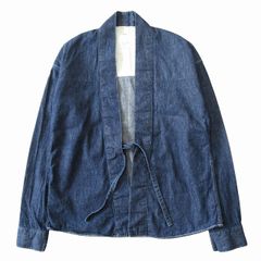 미품 12SS 비즈빔 VISVIM “LHAMO SHIRT ONE WASH” 라모 셔츠 원 워시 데님 재킷 블루존 겉옷 올드 아카이브 0112105007010 사이즈 2 인디고 블루 맨즈