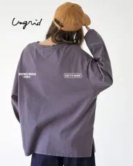 【SALE】Ungrid アングリッド ロゴロングスリーブTee 112552743501