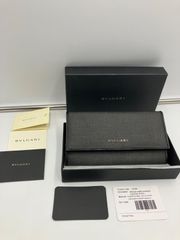 【未使用保管品】 BVLGARI ブルガリ ウィークエンド 2つ折り 長財布 コンチネンタルウォレット メンズ レディース