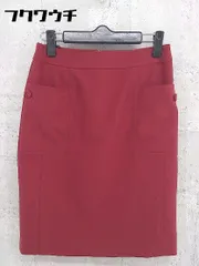 ◇ BOSCH ボッシュ 膝丈 スカート サイズ36 レッド レディース 【中古】 【1002801316839】
