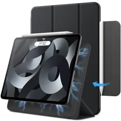 【特売】JEDirect iPad Air 11 インチ M2 (2024)、iPad Air 5/4 2022/2020 10.9インチ、iPad Pro 11 (2018) 用マグネットケース 磁気吸着 スリムスマート保護カバー 自動ウェイクアップ/スリー